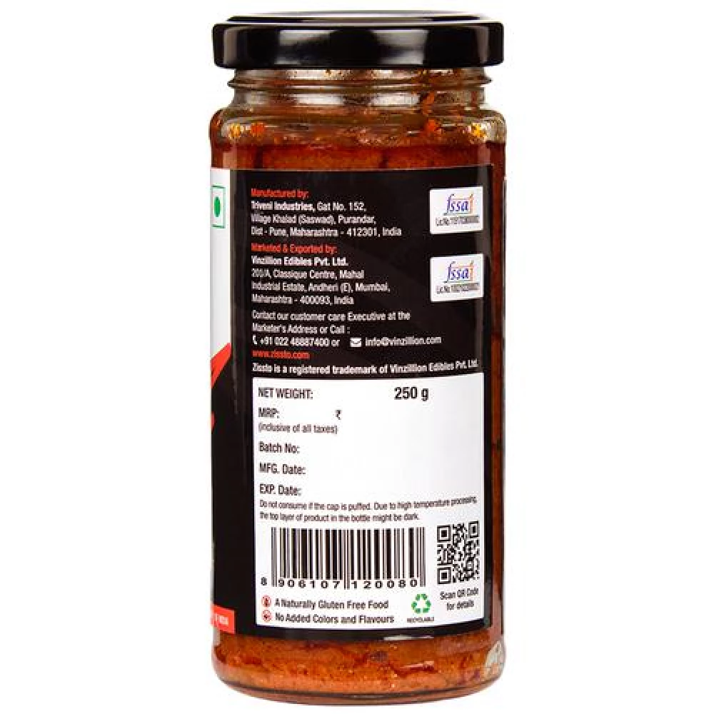 Zissto Pav Bhaji Sauce, 250 g-2.webp